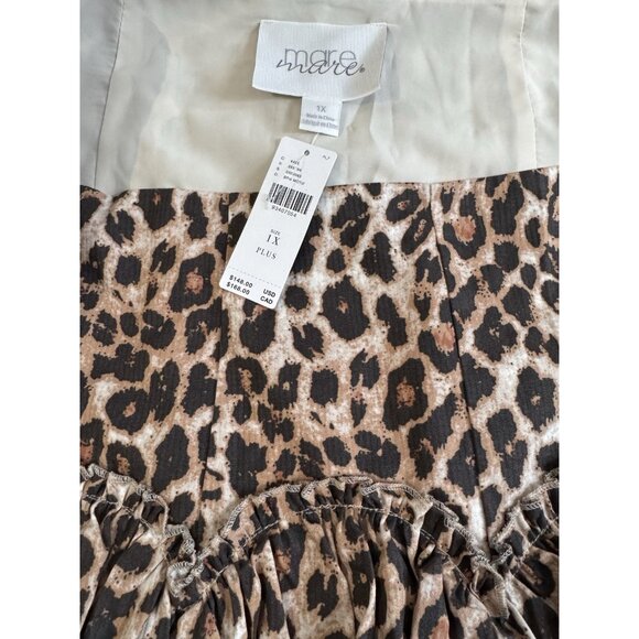 NWT Size 1X -  Mare Mare 100% Cotton Basque-Waist Maxi Skirt (NWT US$ 148) - Picture 5 of 16